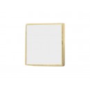 Metal Button (Gold, Square)(10/pack)